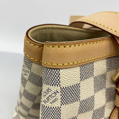 Louis Vuitton Tote Bag Damier Azure Hampstead MM N51206 White Women's