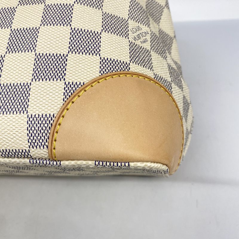 Louis Vuitton Tote Bag Damier Azure Hampstead MM N51206 White Women's