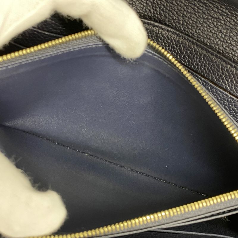 Louis Vuitton Long Wallet Monogram/empreinte Portefeuille Sarah M62125 Marine