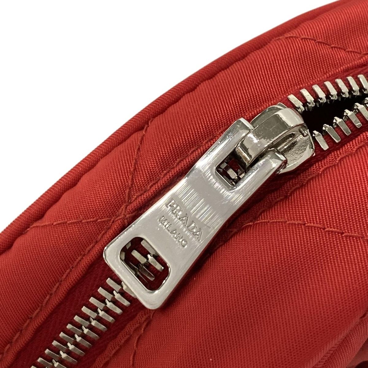 Prada Rucksack Tessuto Impuntu Backpack 1bz066 Rosso (Red) Quilted Leather