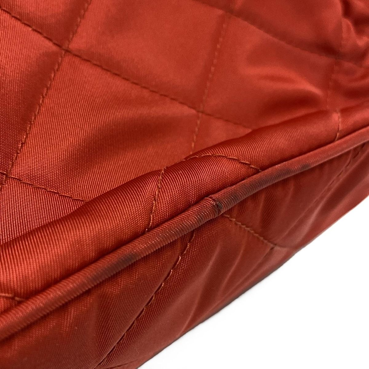 Prada Rucksack Tessuto Impuntu Backpack 1bz066 Rosso (Red) Quilted Leather