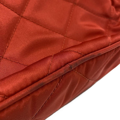 Prada Rucksack Tessuto Impuntu Backpack 1bz066 Rosso (Red) Quilted Leather