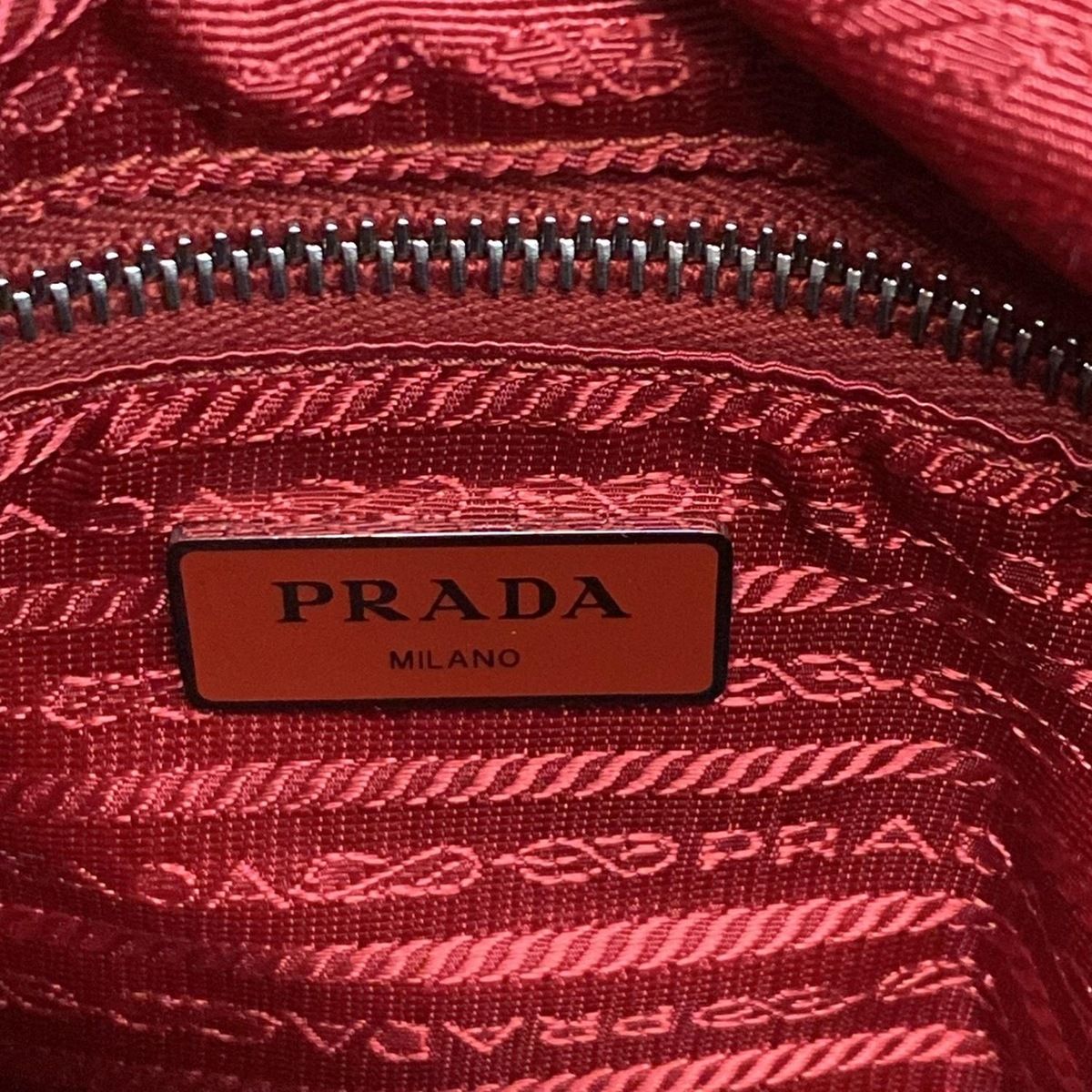 Prada Rucksack Tessuto Impuntu Backpack 1bz066 Rosso (Red) Quilted Leather