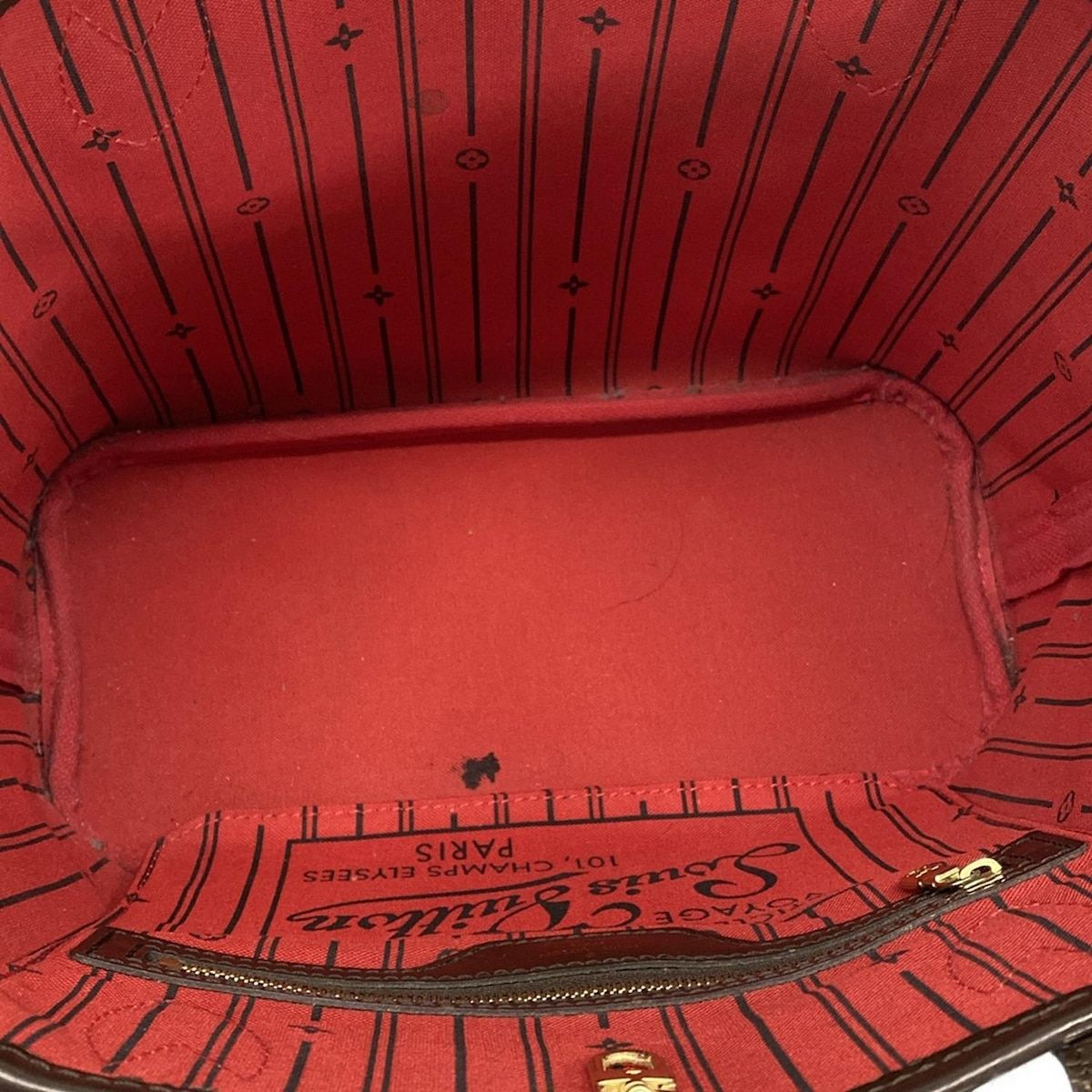 Louis Vuitton Tote Bag Damier Neverfull PM N51109 Ebene