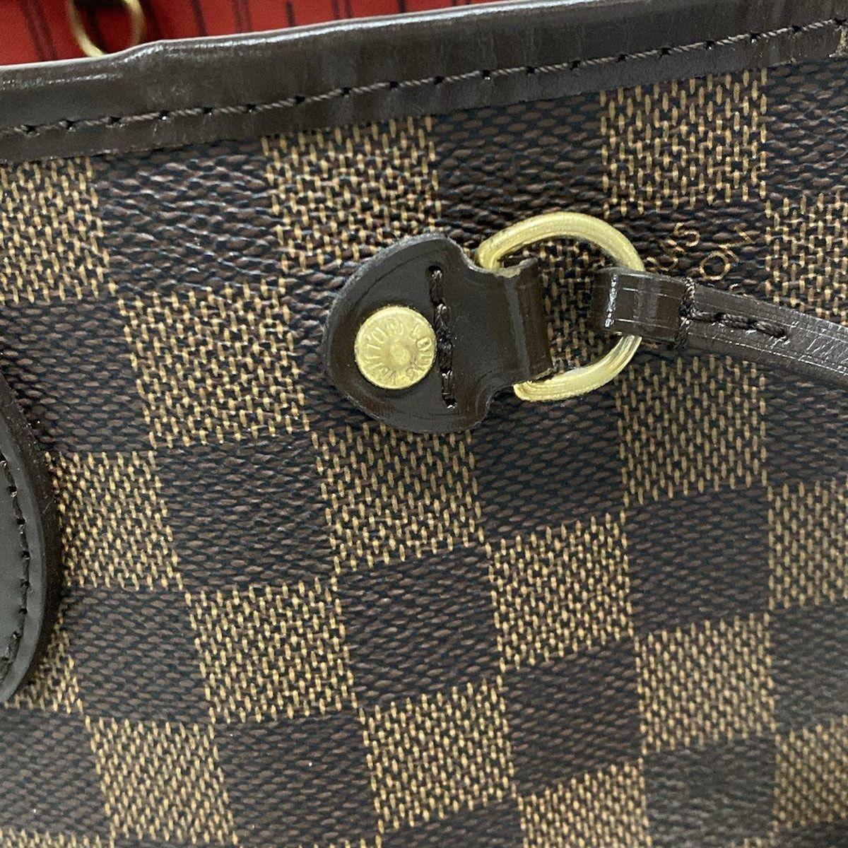 Louis Vuitton Tote Bag Damier Neverfull PM N51109 Ebene
