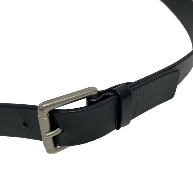 Bottega Veneta Waist Pouch Cassette Black Leather