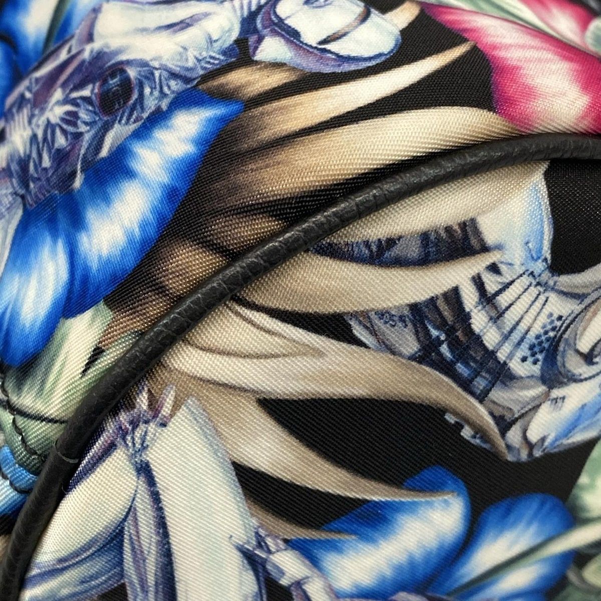 Dior Homme Shoulder Bag Excellent Condition Black X Light Blue X Multi