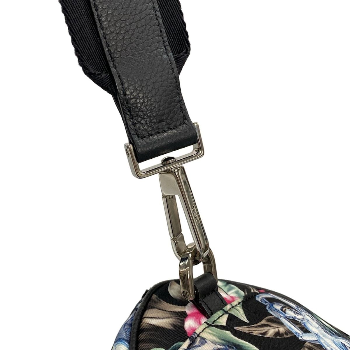 Dior Homme Shoulder Bag Excellent Condition Black X Light Blue X Multi