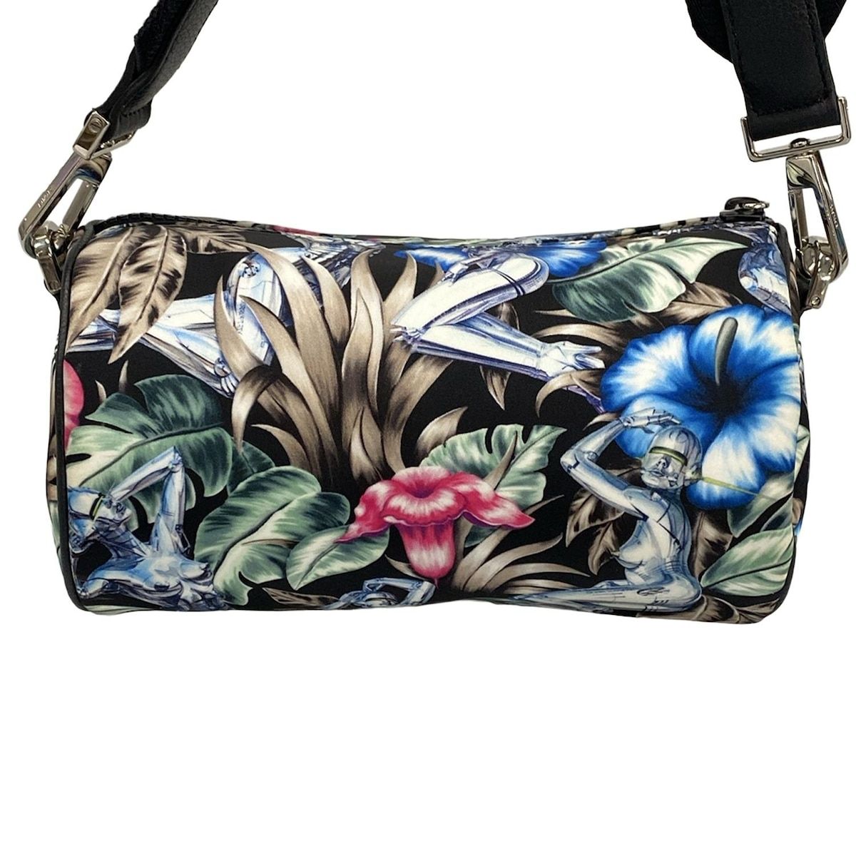 Dior Homme Shoulder Bag Excellent Condition Black X Light Blue X Multi