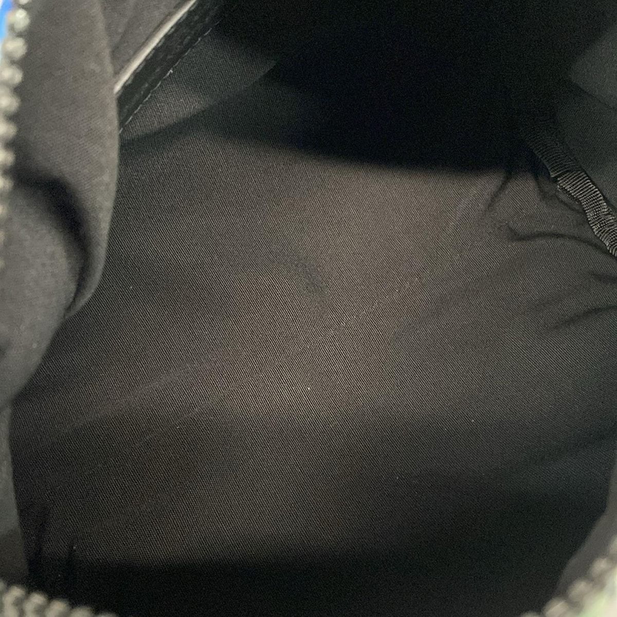 Dior Homme Shoulder Bag Excellent Condition Black X Light Blue X Multi