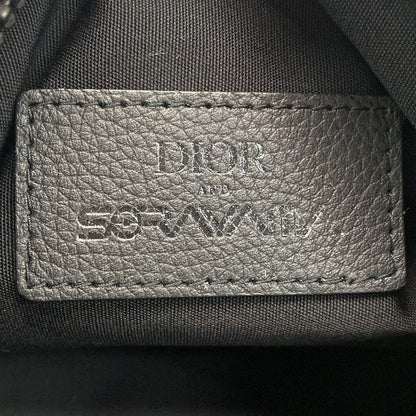 Dior Homme Shoulder Bag Excellent Condition Black X Light Blue X Multi