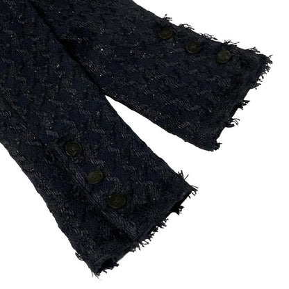 Chanel Jacket Size 34 S Women - P25975 Black and White Long Sleeves Spring and