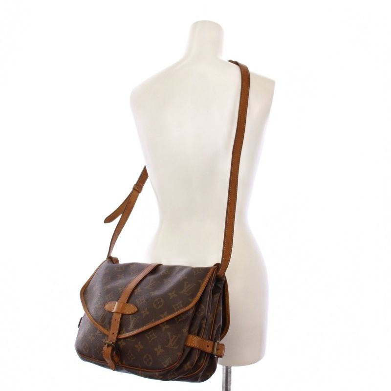 Louis Vuitton Saumur 27 Monogram Shoulder Bag M42256 KH - OH