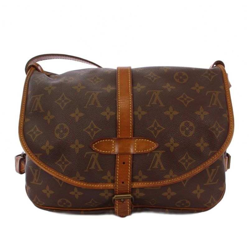 Louis Vuitton Saumur 27 Monogram Shoulder Bag M42256 KH - OH