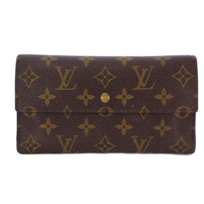 Louis Vuitton Porte Trésor International Monogram Long Wallet Trifold M61215 KH