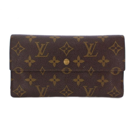 Louis Vuitton Porte Trésor International Monogram Long Wallet Trifold M61215 KH
