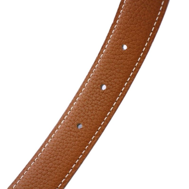 Hermes Constance Leather Belt Leather Belt 75 Black G Mark KH - OH H