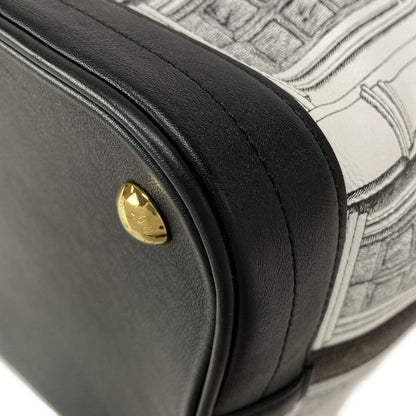 Louis Vuitton Shoulder Bag LV X Fornasetti Noe MM M59105 White and Black