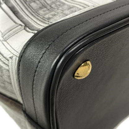 Louis Vuitton Shoulder Bag LV X Fornasetti Noe MM M59105 White and Black