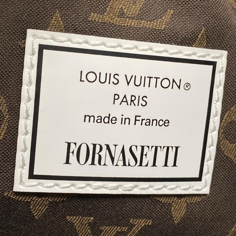 Louis Vuitton Shoulder Bag LV X Fornasetti Noe MM M59105 White and Black