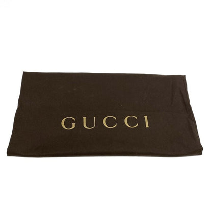 Gucci Tote Bag GG Pattern 296874 Beige Dark Brown and Black Studs Leather