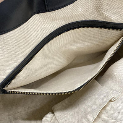 Gucci Tote Bag GG Pattern 296874 Beige Dark Brown and Black Studs Leather