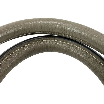 Celine Handbag Luggage Nano Shopper Gray Beige