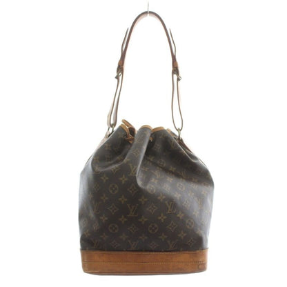 Louis Vuitton Noe Monogram Shoulder Bag Tote One Shoulder PVC Leather Draw String