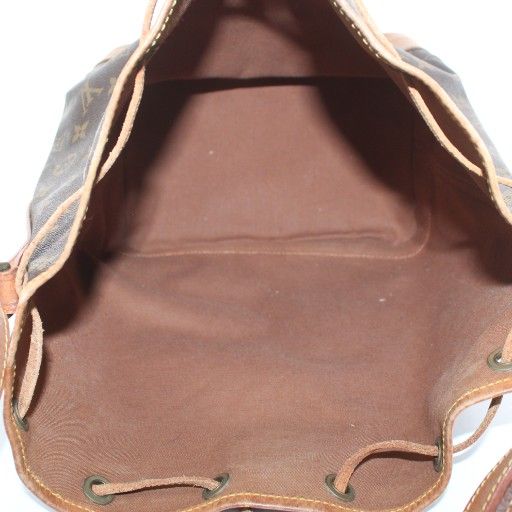 Louis Vuitton Noe Monogram Shoulder Bag Tote One Shoulder PVC Leather Draw String