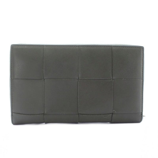 Bottega Veneta Cassette Zip-Around Wallet Long Wallet Cowhide Calfleather Maxi