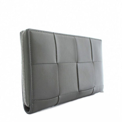 Bottega Veneta Cassette Zip-Around Wallet Long Wallet Cowhide Calfleather Maxi