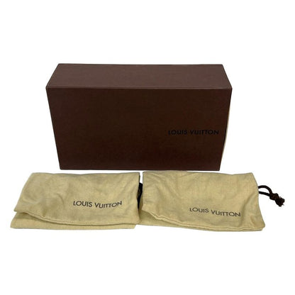 Louis Vuitton Loafers 34 1 2 Women - Black Perforated Outsole Reupholstered