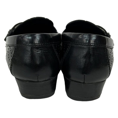 Louis Vuitton Loafers 34 1 2 Women - Black Perforated Outsole Reupholstered