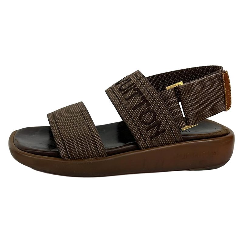 Louis Vuitton Sandals 34 1 2 Women - Dark Brown
