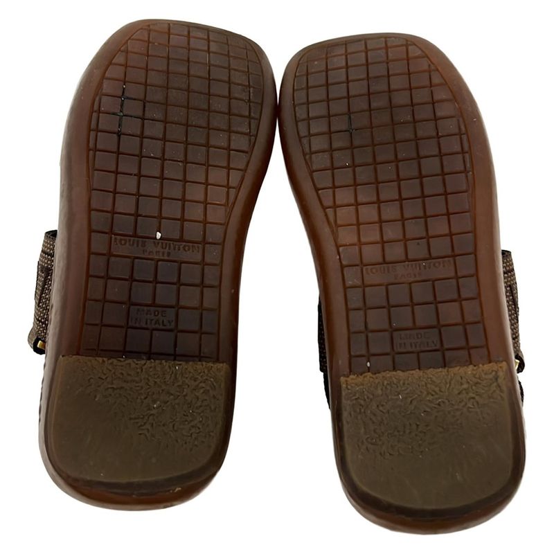 Louis Vuitton Sandals 34 1 2 Women - Dark Brown