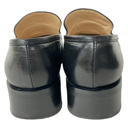 Gucci Loafer 6 1 2b Women - Black Leather