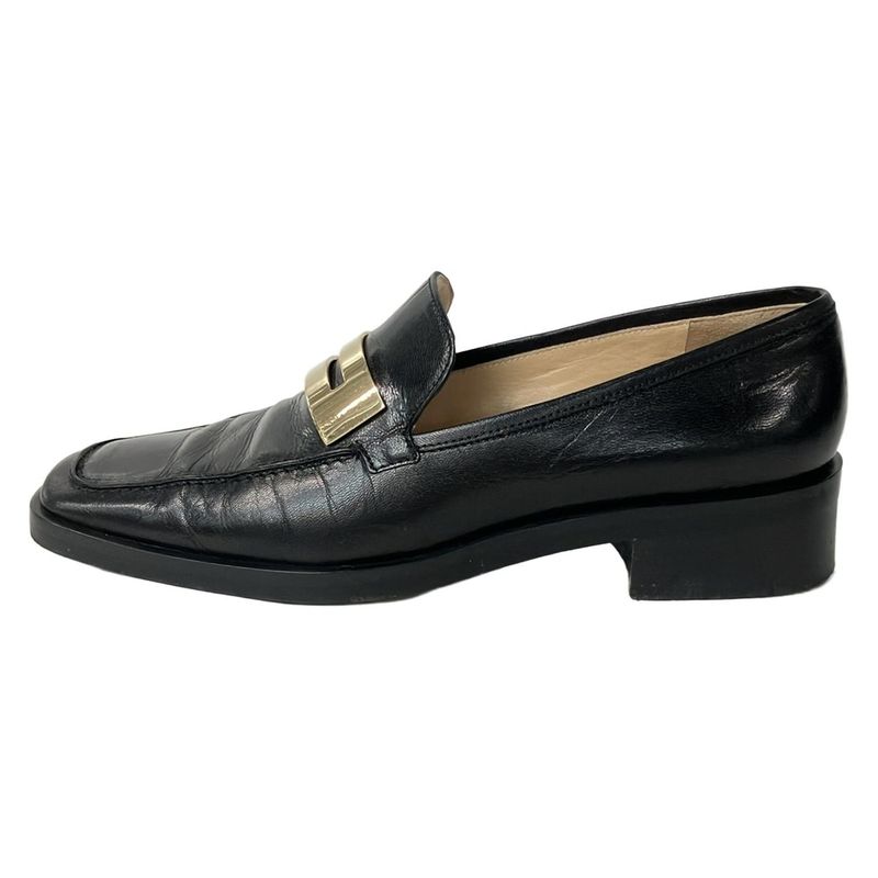 Gucci Loafer 6 1 2b Women - Black Leather