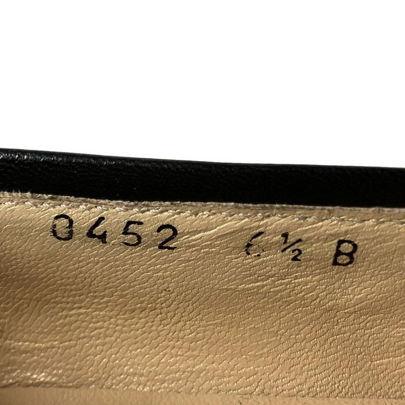 Gucci Loafer 6 1 2b Women - Black Leather