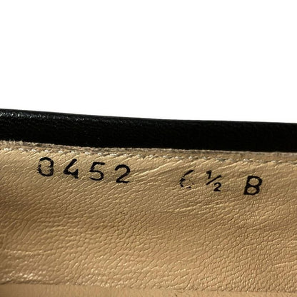 Gucci Loafer 6 1 2b Women - Black Leather