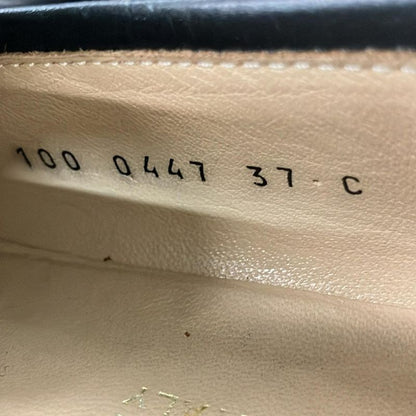 Gucci Loafer 37 C Women - Dark Grey Leather