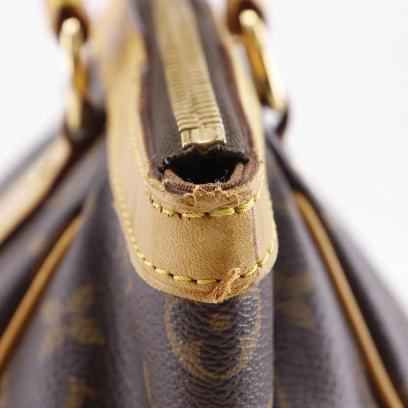Louis Vuitton Tivoli PM M40143 Monogram Canvas Brown Ar0018 Ladies Handbag