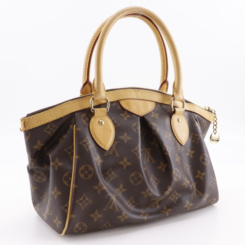 Louis Vuitton Tivoli PM M40143 Monogram Canvas Brown Ar0018 Ladies Handbag