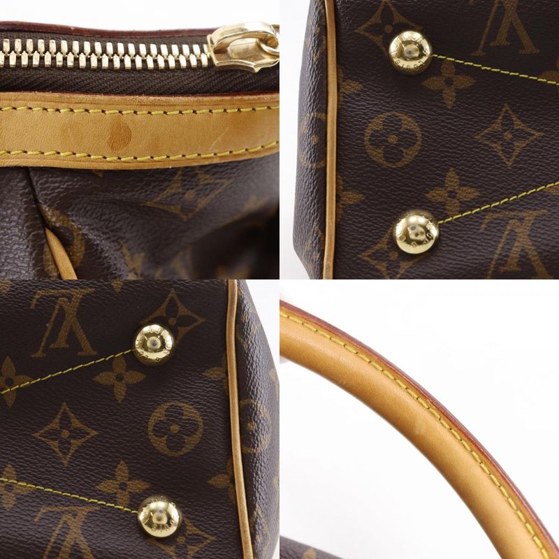 Louis Vuitton Tivoli PM M40143 Monogram Canvas Brown Ar0018 Ladies Handbag