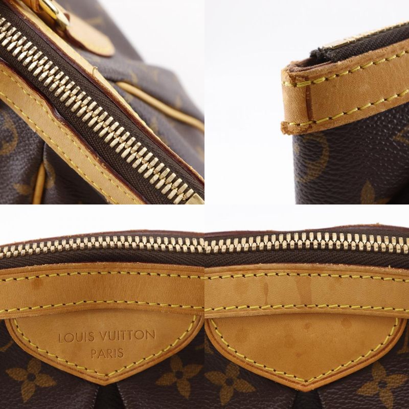 Louis Vuitton Tivoli PM M40143 Monogram Canvas Brown Ar0018 Ladies Handbag