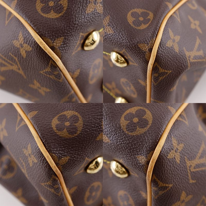 Louis Vuitton Tivoli PM M40143 Monogram Canvas Brown Ar0018 Ladies Handbag