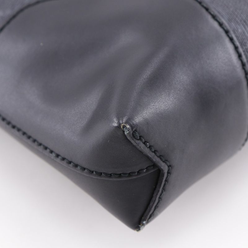 Gucci Messenger Bag 474139 GG Supreme Canvas Black Unisex Shoulder Bag