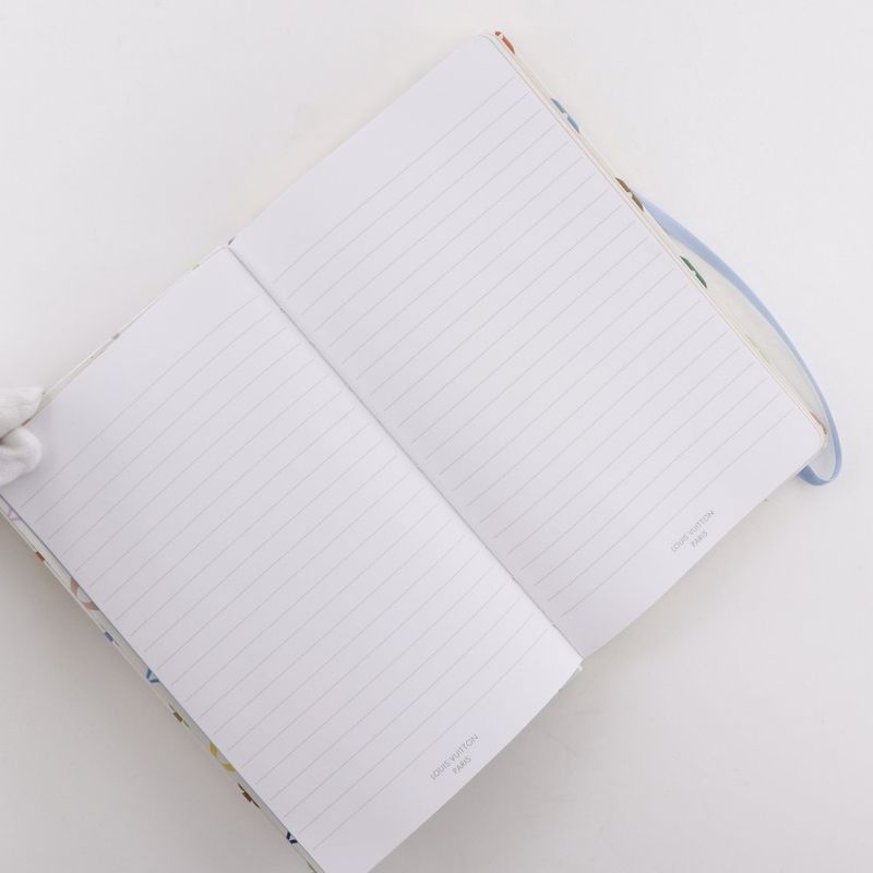 Louis Vuitton Lv×tm Notebook MM Jane Takashi Murakami Paper White Unisex Other