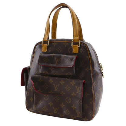 Louis Vuitton Exanterie Cité M51161 Monogram Canvas Brown Vi1003 Women's Handbag