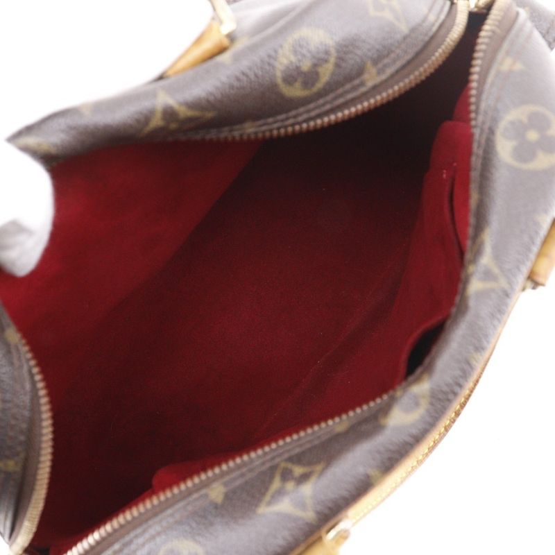 Louis Vuitton Exanterie Cité M51161 Monogram Canvas Brown Vi1003 Women's Handbag