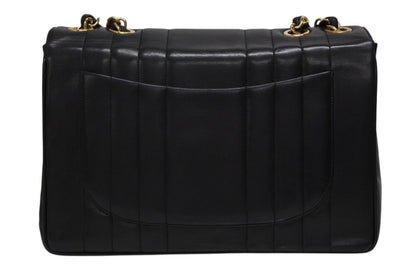 Chanel Mademoiselle S Flap Chain Shoulder Bag CC Logo Lambskin Gold — view 2